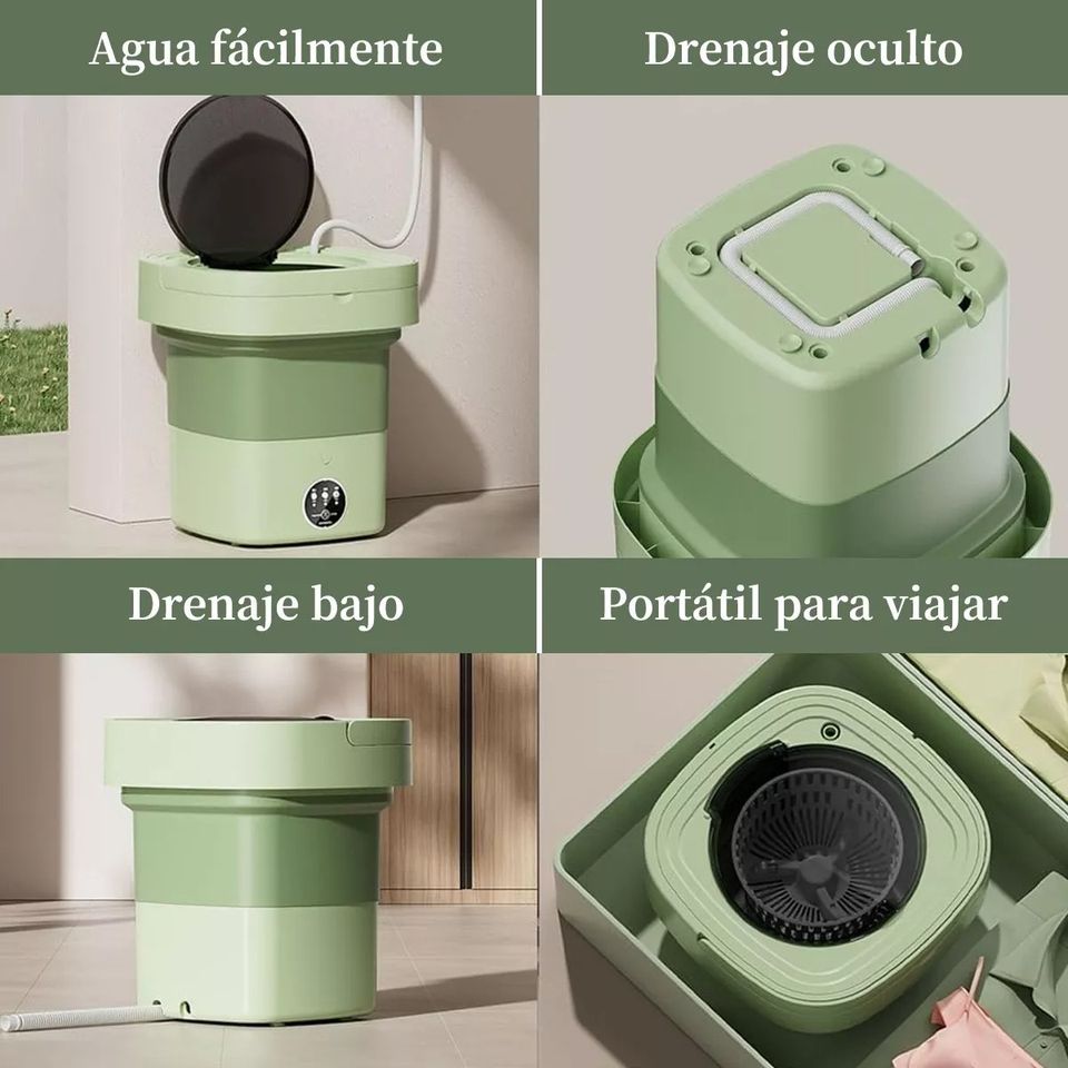 Lavadora Portátil con centrifugadora