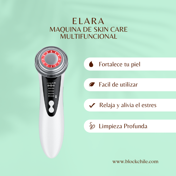 ELARA✨ MAQUINA DE SKIN CARE MULTIFUNCIONAL